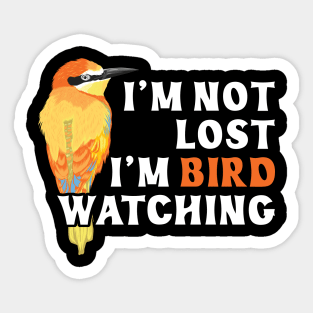 I'm Bird Watching Sticker